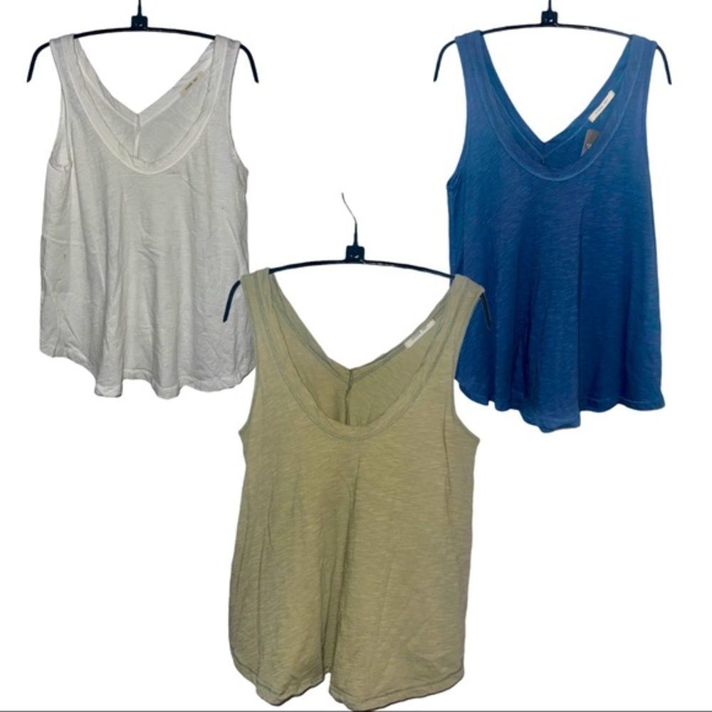 SET of THREE Tank Tops